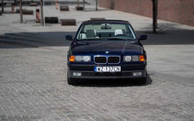 BMW Seria 3 cena 27500 przebieg: 155000, rok produkcji 1993 z Warszawa małe 497